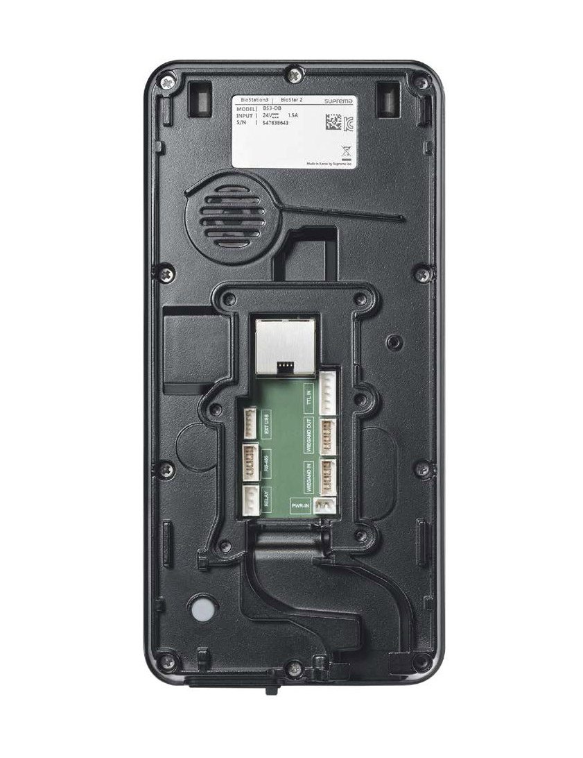 Suprema BioStation 3 rear