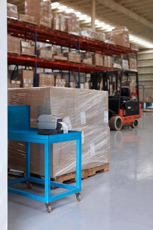 Zebra ZD421 Warehouse Application Shot