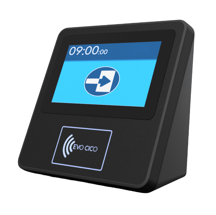 Evo CICO Employee Time Clock Black