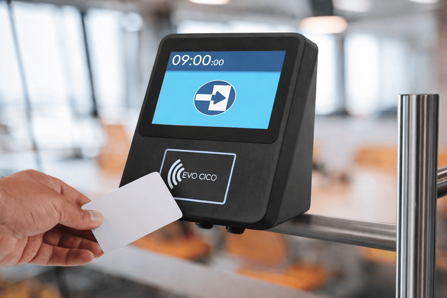 Touchstar Evo CICO Time Clock Wall Mounted